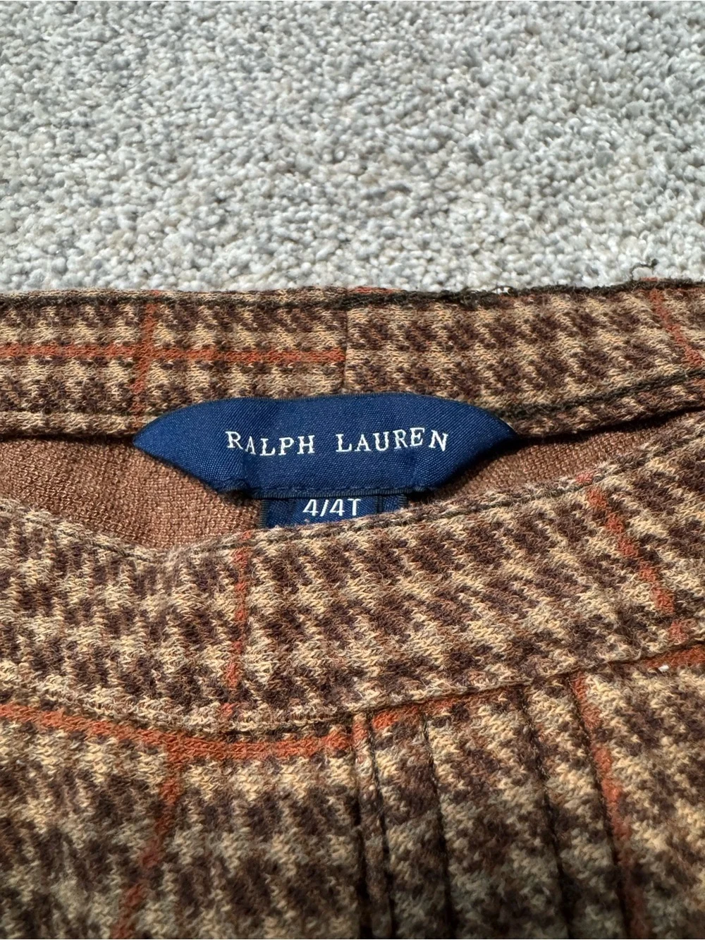 Ralph Lauren Plaid Houndstooth Pants